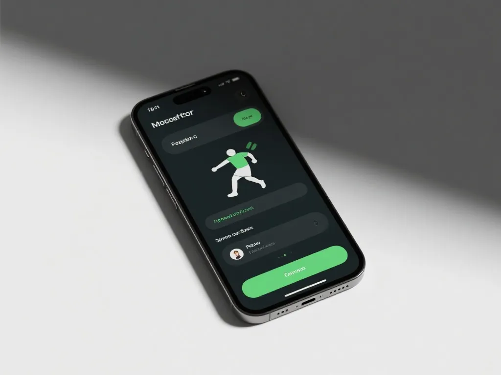 手机体育App界面示意图